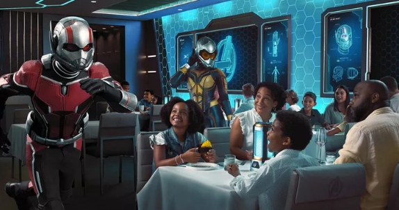 avengers themed restaurant