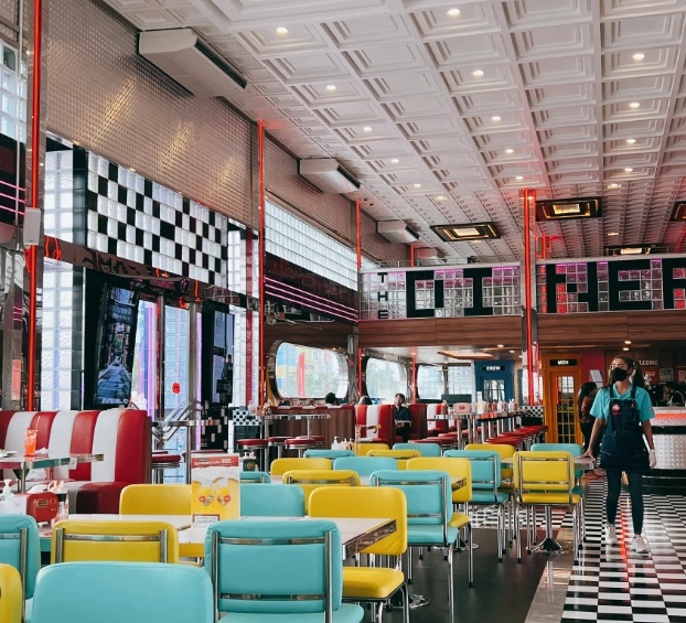 80s themed diner near me