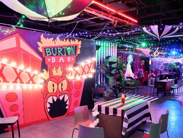 beetlejuice themed restaurant