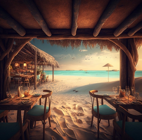 beach themed restaurant near me