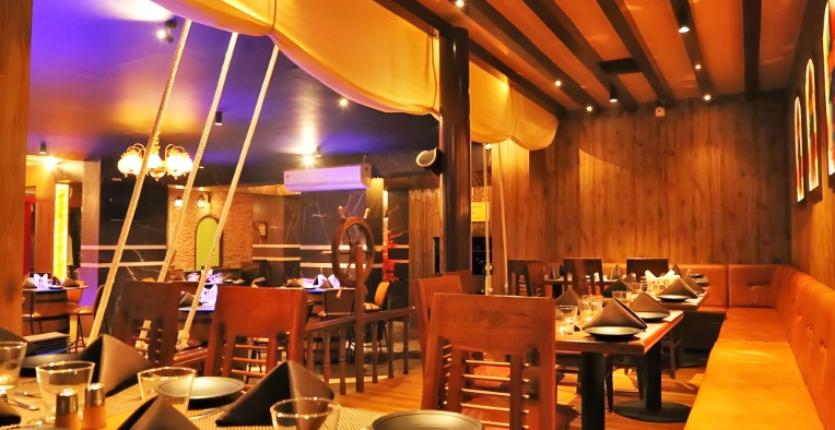 the oceanus theme restaurant