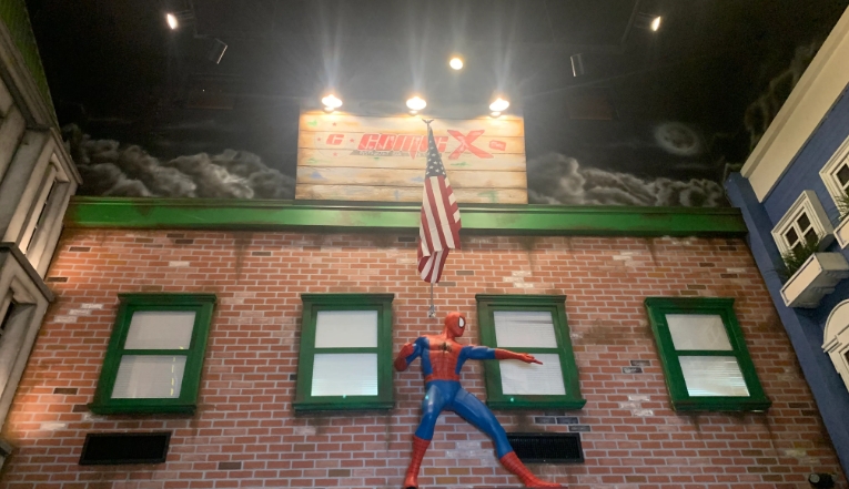 superhero themed restaurant